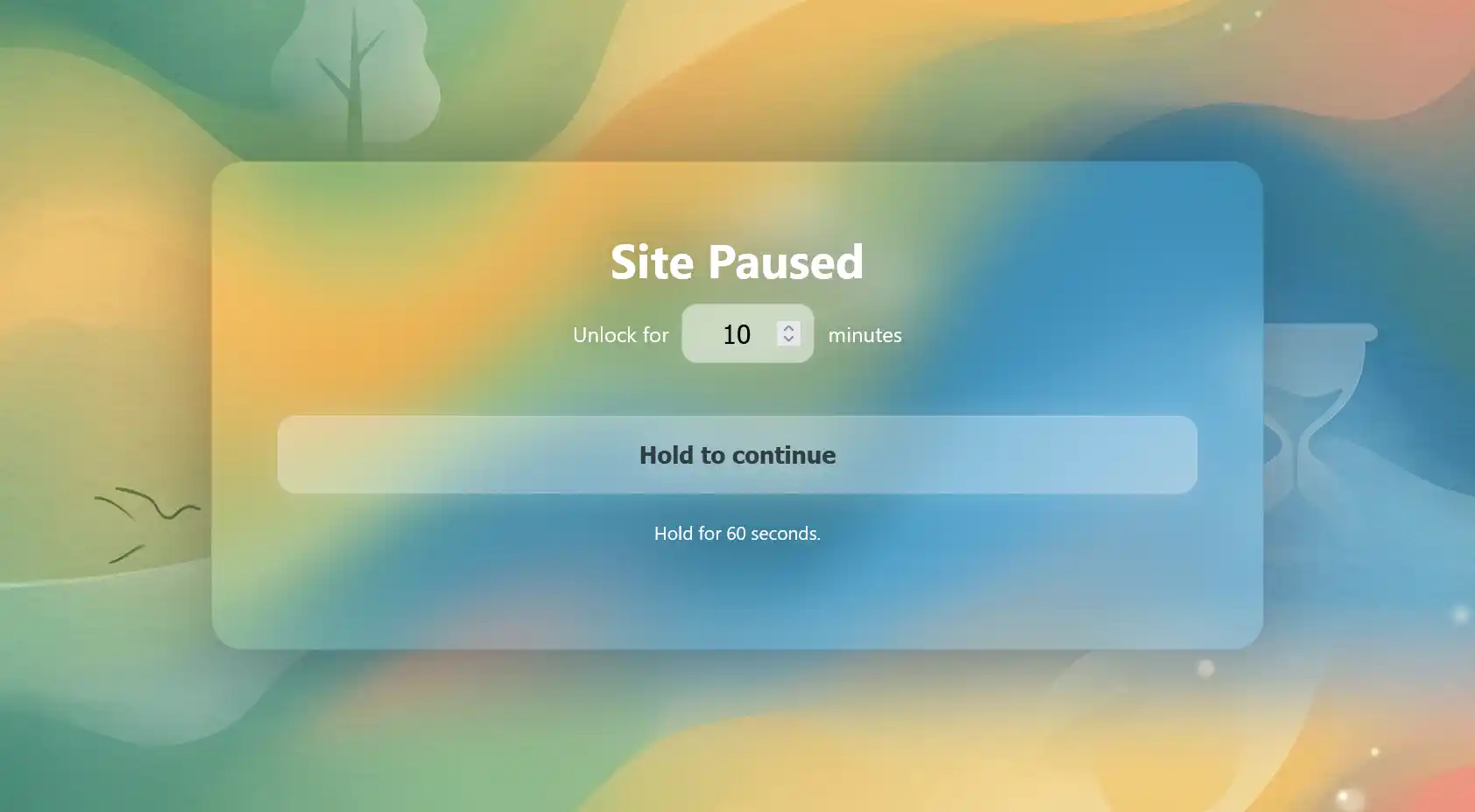 Extension Mindful Pause